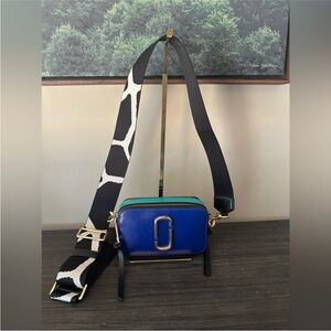 Marc Jacobs Glamshot Snapshot Bag with original strap